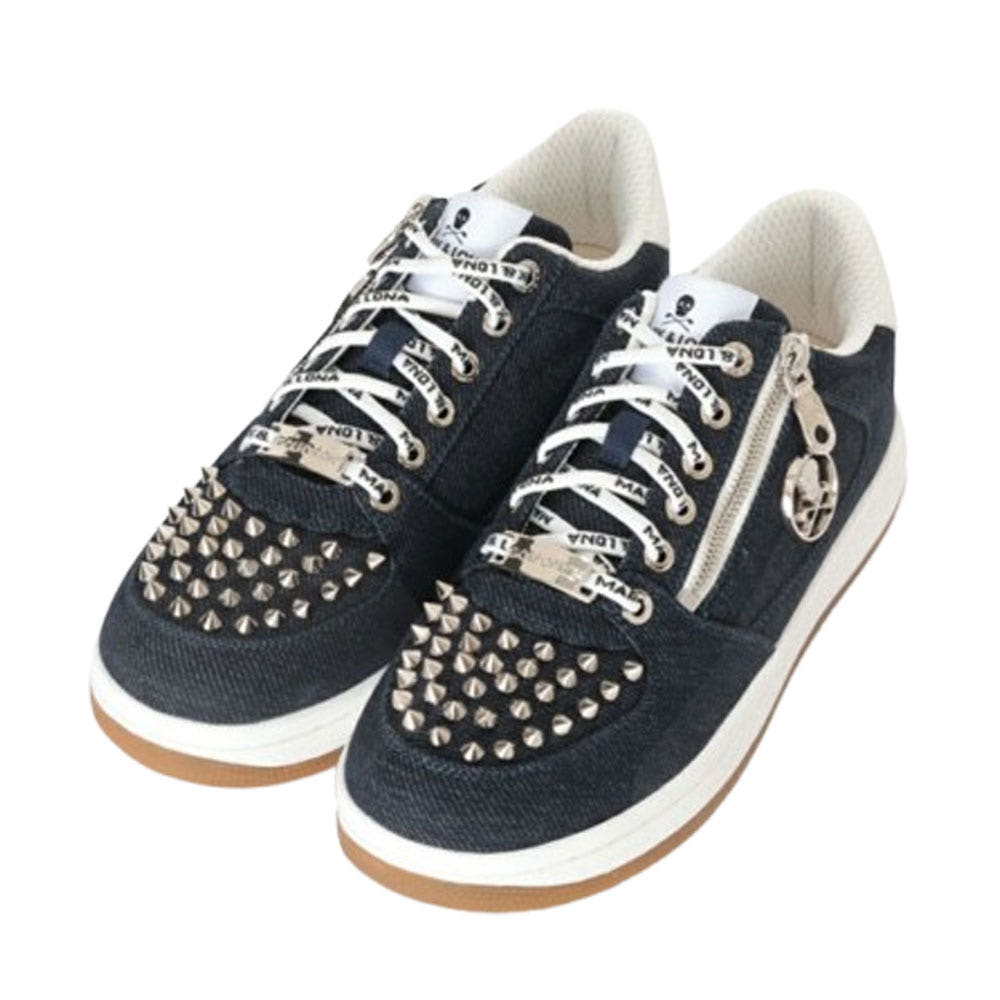 마크앤로나 인디 스터드 그린 워커 데님 MLS-3B-SS21