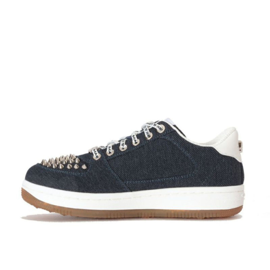 마크앤로나 인디 스터드 그린 워커 데님 MLS-3B-SS21