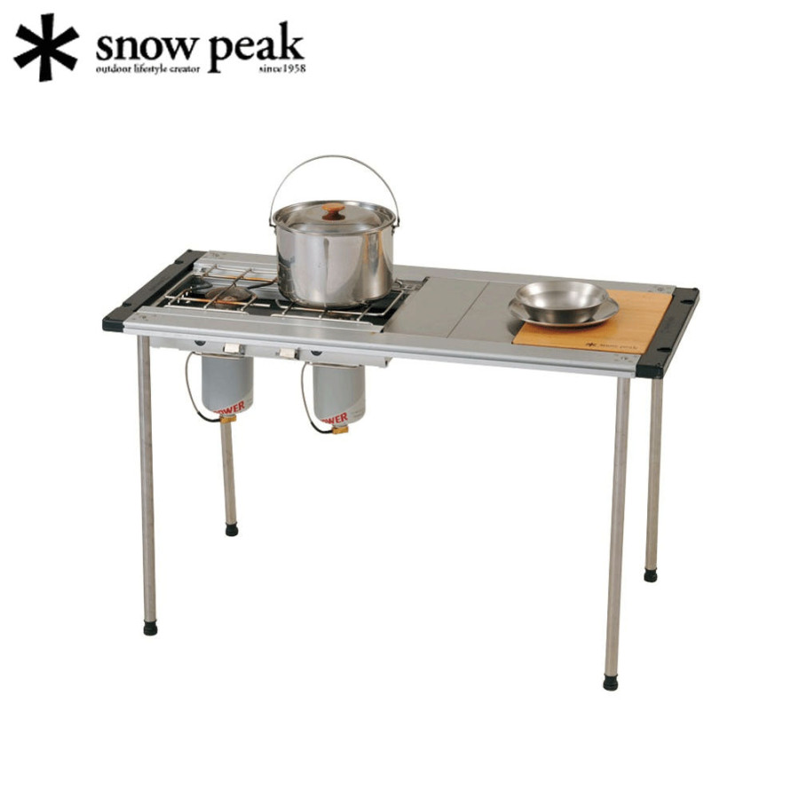 snow peak 스노우피크 IGT 아이언 그릴 테이블 프레임 롱 CK-150