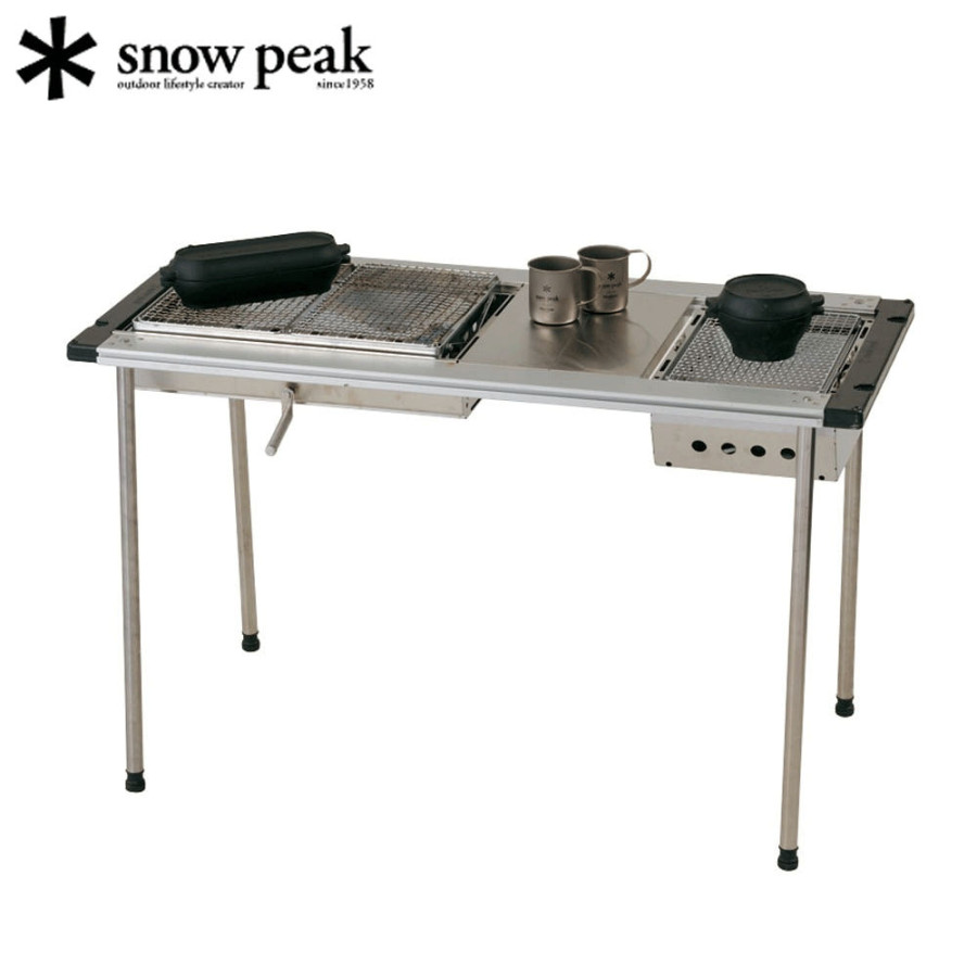 snow peak 스노우피크 IGT 아이언 그릴 테이블 프레임 롱 CK-150
